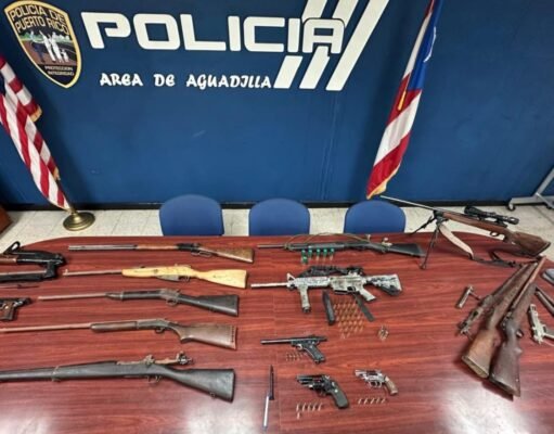Policía ocupa arsenal de armas y municiones