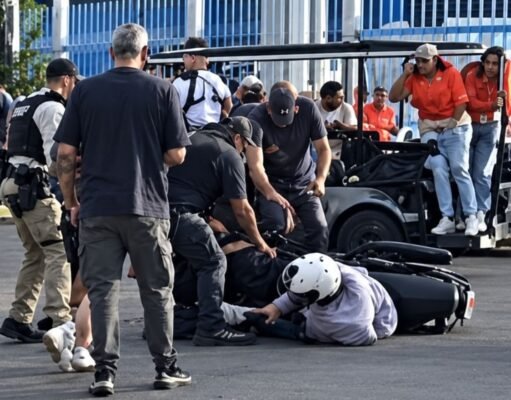 Gobernadora celebra la victoria de Hiram Torres Montalvo en Cataño y sufre caída de una motora