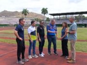 Inician reconstrucción de pista atlética en Coamo