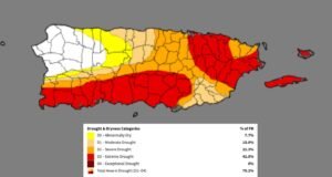 Sequía extrema se extiende por el Sur y Este de Puerto Rico