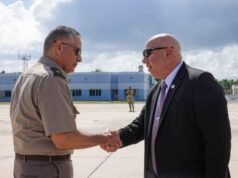 Asesor del secretario de Guerra visita la Guardia Nacional de Puerto Rico