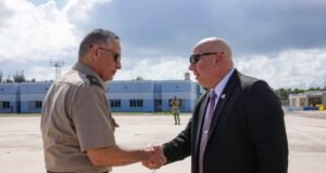 Asesor del secretario de Guerra visita la Guardia Nacional de Puerto Rico