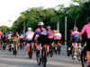 Hombres Reales Visten de Rosa pedalea en pro pacientes con cáncer